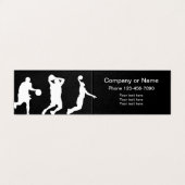 最もクールなバスケットボールの名刺 名刺 (内部フラット)