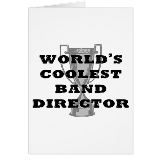最もクールなバンドディレクター (正面)