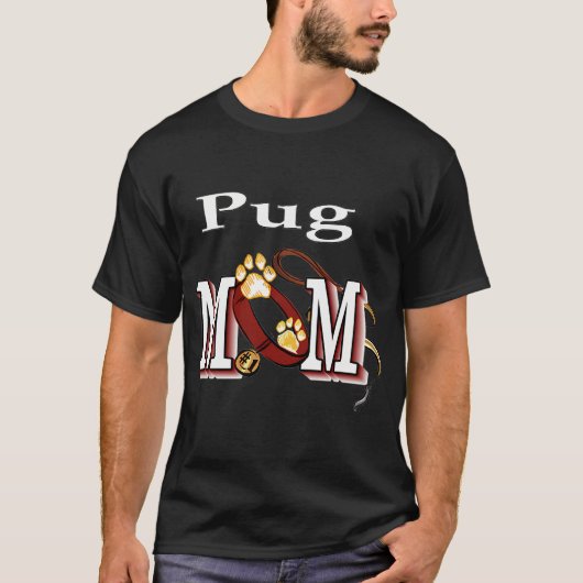最もクールなパグママ Tシャツ (正面)