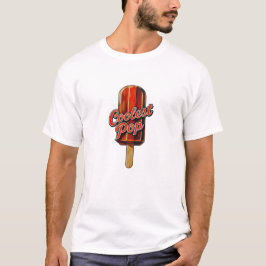 最もクールなポップ おもしろい父の日 レトロなパパのジョーク Tシャツ