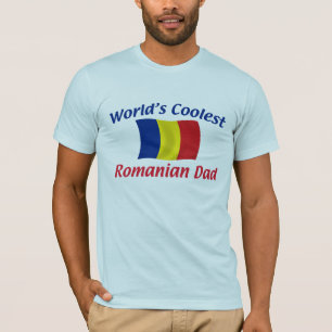 最もクールなルーマニアのパパ Tシャツ