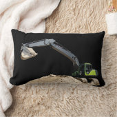 最もクールな二重味方された掘削機の枕 ランバークッション (ブランケット)