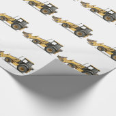 最もクールな建築の掘削機の坑夫 ラッピングペーパー (角)