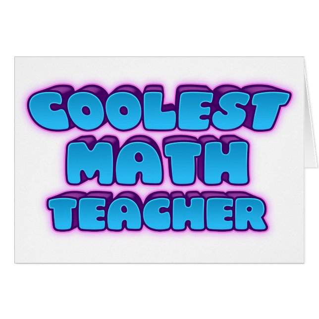 最もクールな数学の教師 (正面横)
