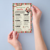 最もゲームカードのようなクリスマスを祈る チラシ (ハンドル)