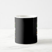 最もゴルフボールクリスマでサンタを打つだろう コーヒーマグカップ (中央)