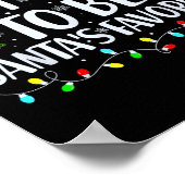 最もサンタクロースのお気に入りの家族である ポスター (角)