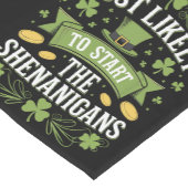 最もシーナニガンSt patricksを始める可能性が高い ショートテーブルランナー (コーナー)