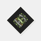 最もシーナニガンSt patricksを始める可能性が高い スタンダードカクテルナプキン (角)