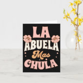 最もスーパーなスペインのおばあちゃんの花 La Abuela Mas Chula カード (黄色い花)