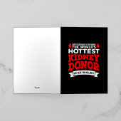 最もホットな腎臓移植手術 箔グリーティングカード (外側レイダウン)