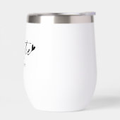 最もミニマル早い年の手書きスクリプトハート (左面)