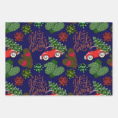 最もメリー可愛いクリスマス ラッピングペーパーシート (正面3)