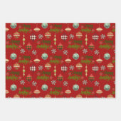 最もメリー可愛いクリスマス ラッピングペーパーシート (正面2)