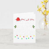 最もリスターのクリスマスミュージッククリスマスファミリー カード (黄色い花)