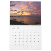 最もロマンチックな夕日 カレンダー (3月 2026)