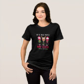 最もワインが美味しい季節のTシャツ トライブレンドTシャツ (正面全面)