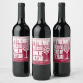 最もワインのダーフルな時間,休日 ワインラベル (ボトル)