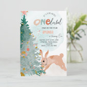 最もワンダフルなとき – クリスマス1歳の誕生日 招待状 (スタンド正面)