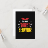 最もワーストなオクトーバーフェストの行動 カード (正面/裏面インサイチュ)