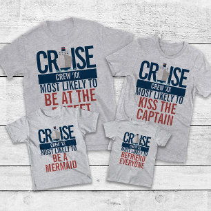 最も一致するカスタムCruise 2024グループの可能性が高い Tシャツ