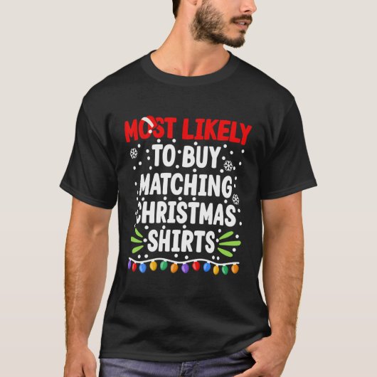 最も一致する買可能性が高いS Iのクリスマス Tシャツ (正面)