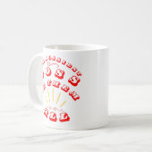 最も上から目線のボス コーヒーマグカップ (正面左)