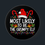 最も不機嫌な小妖精や小人おもしろいクリスマス 缶バッジ<br><div class="desc">最も不機嫌な小妖精や小人おもしろいクリスマス</div>