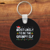 最も不機嫌な小妖精や小人家族のクルーであるクリス キーホルダー (正面)