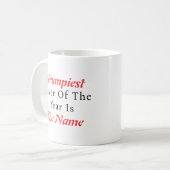 最も不機嫌クラシックな恋人マグカップ11オズ コーヒーマグカップ (正面左)