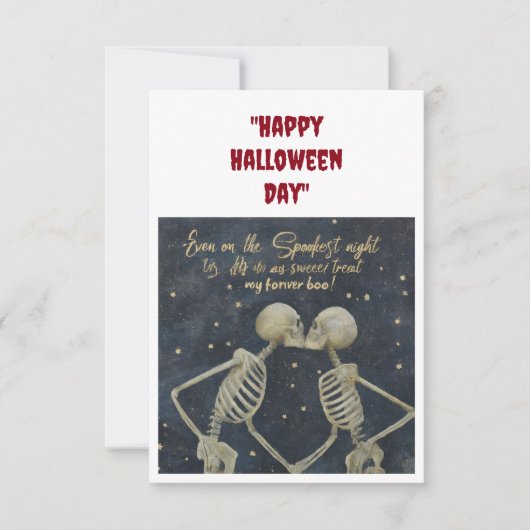 最も不気味な夜に、あなたの愛は私の最も甘いものだ (正面)