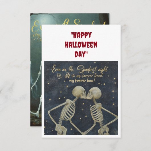 最も不気味な夜に、あなたの愛は私の最も甘いものだ (正面/裏面)