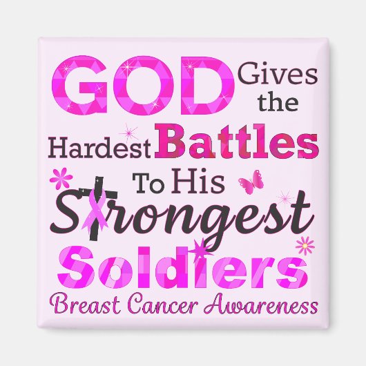 最も与え厳しい戦いの神 マグネット (正面)