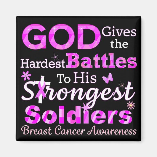 最も与え厳しい戦いの神 マグネット (正面)