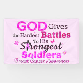 最も与え厳しい戦いの神 横断幕