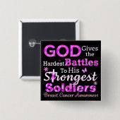 最も与え厳しい戦いの神 缶バッジ (正面&裏面)