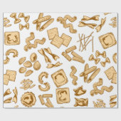 最も人気がある多くの食べ物と食べ物,リゾット, Piz ラッピングペーパー (フラット)