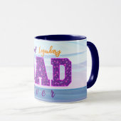 最も伝説的なパパエバーコーヒーマグ マグカップ (正面右)