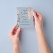 最も低価格のボホダスティブルー結婚ズ チラシ (手)