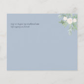最も低価格のマグノリアダスティブルーフラワー結婚ズ チラシ (裏面)