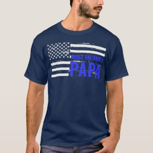 最も価値のあるパパパパの父の日(4) Tシャツ