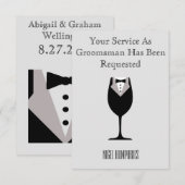 最も信頼できる仲間の招待状 招待状 (正面/裏面)