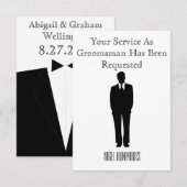 最も信頼できる仲間の招待状 招待状 (正面/裏面)