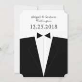 最も信頼できる仲間の招待状 招待状 (裏面)