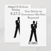 最も信頼できる仲間の招待状 招待状 (正面/裏面)