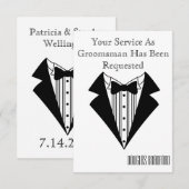 最も信頼できる仲間の招待状 招待状 (正面/裏面)