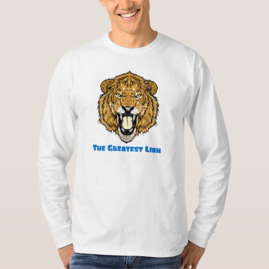 最も偉大なるライオン Tシャツ (正面)