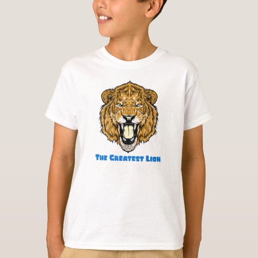 最も偉大なるライオン Tシャツ (正面)
