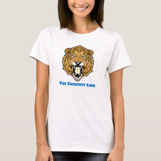 最も偉大なるライオン Tシャツ (正面)