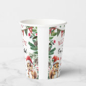 最も優れた |リスのクリスマス1回目の誕生日 紙コップ (右)